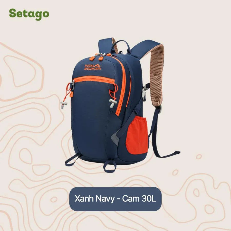 Balo_mountian_royal_30L_Xanh_Navy - Setago Travel & Outdoor