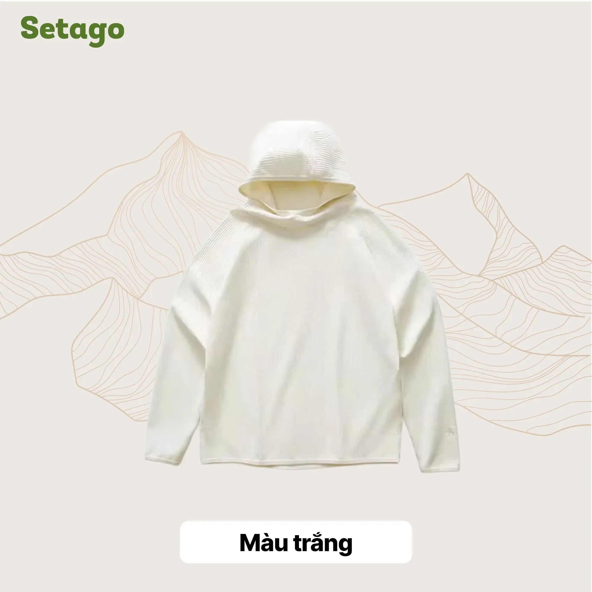 ao-hoodie-chay-bo-air-waffle-mau-trang - Setago Travel & Outdoor