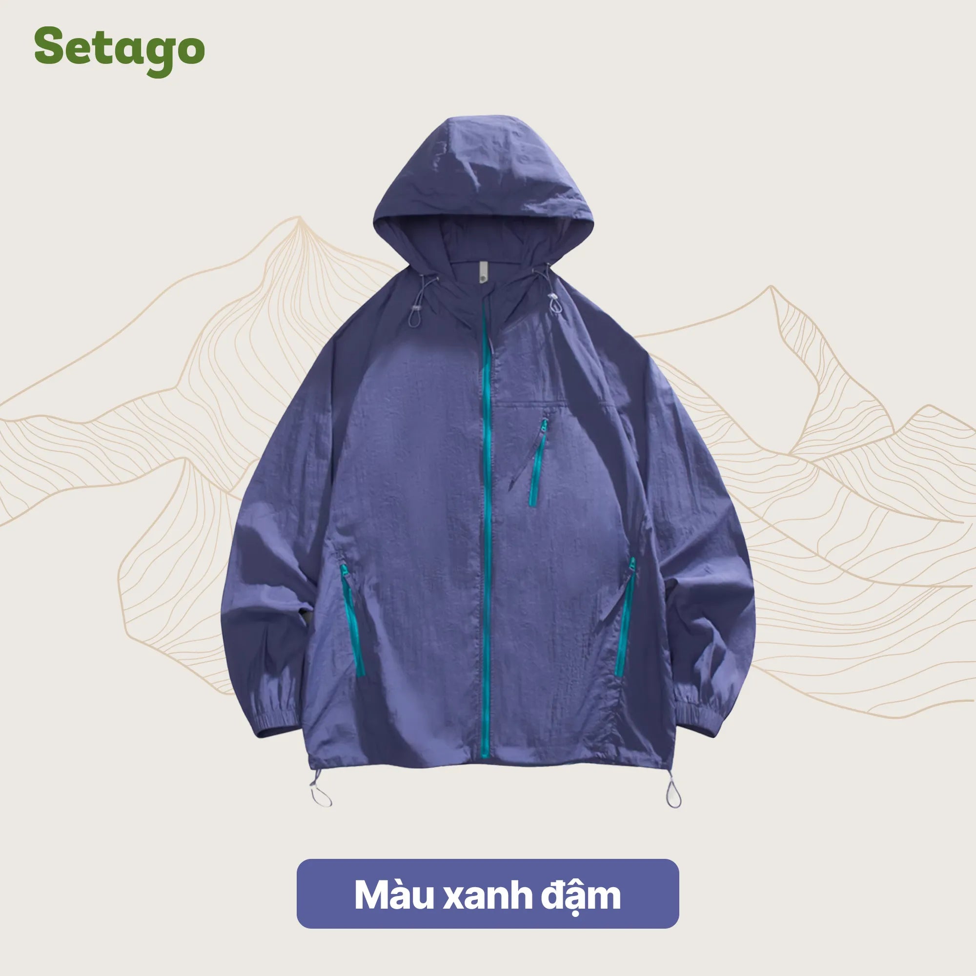 Áo khoác Nordee dã ngoại chống nắng UPF 50+
