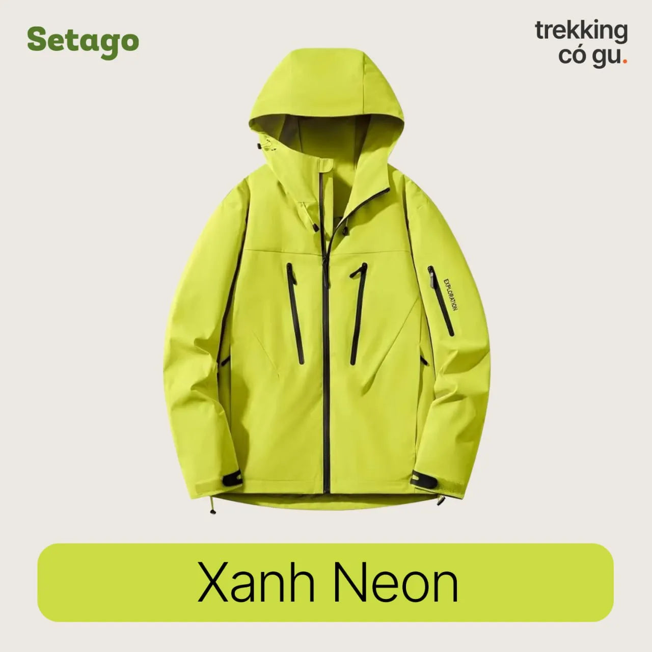 Áo khoác leo núi ExCore kháng nước siêu nhẹ