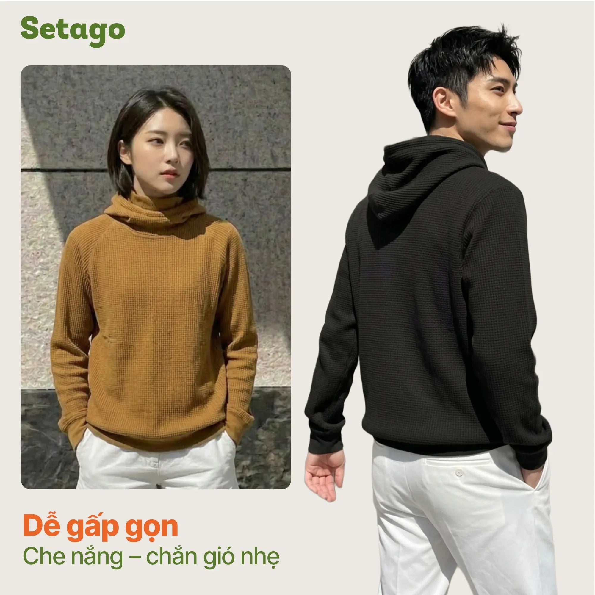 ao-khoac-waffle-de-gap-gon-mang-theo - Setago Travel & Outdoor