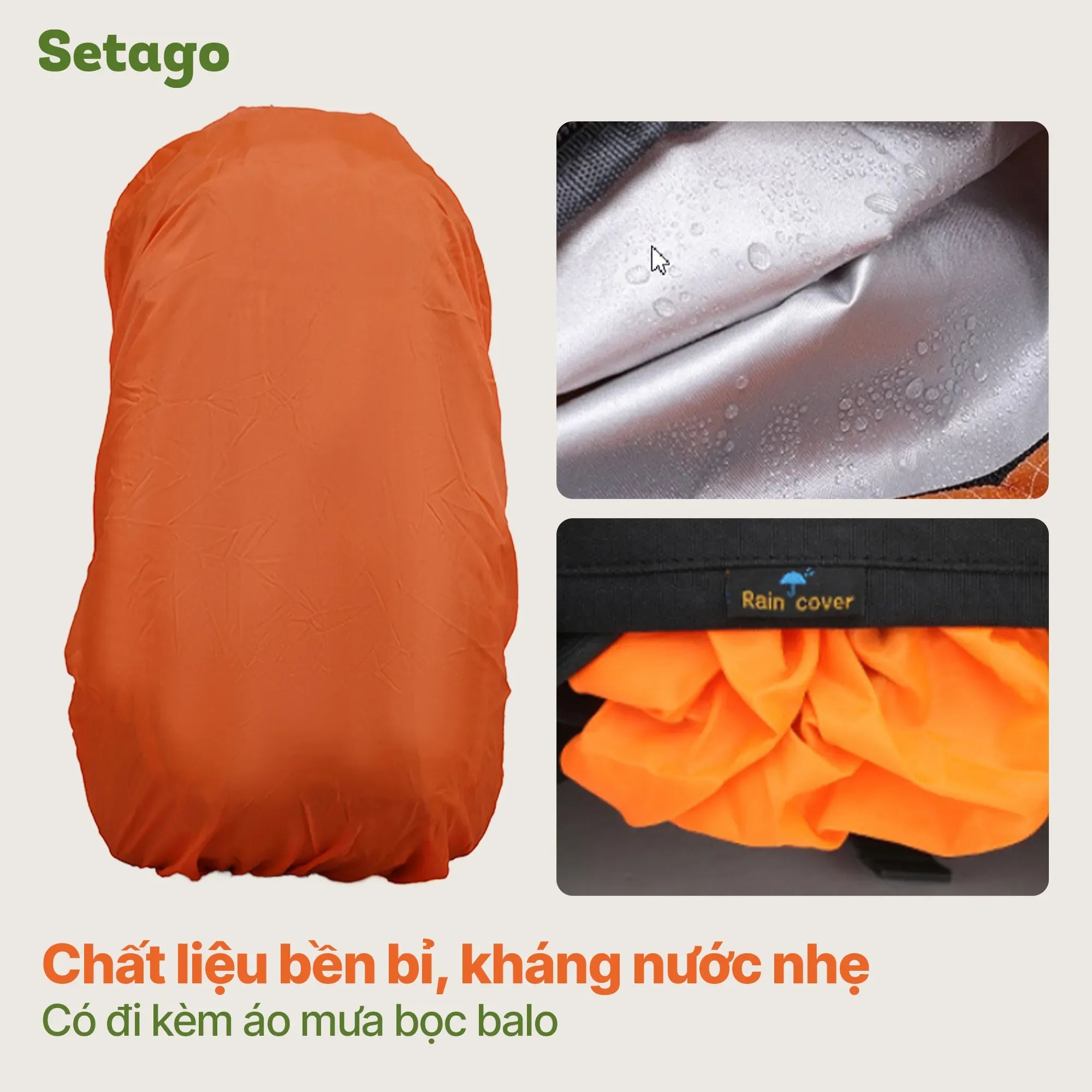 ao-mua-trum-balo-outsider-khang-nuoc - Setago Travel & Outdoor
