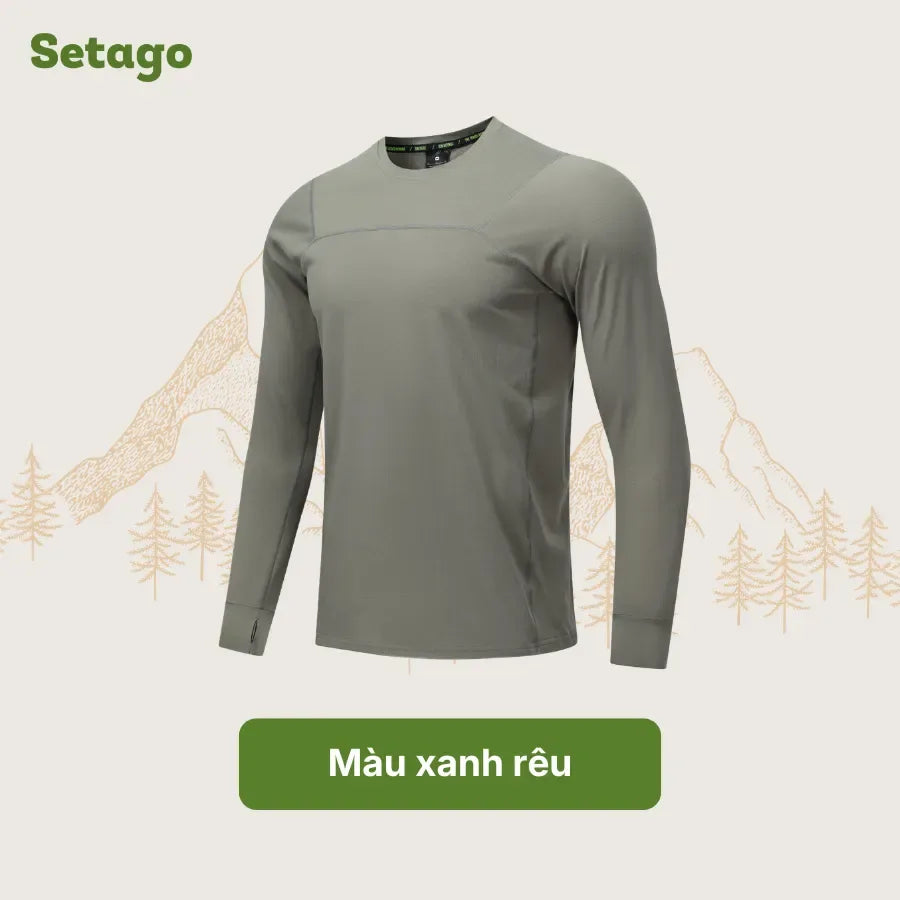 ao-the-thao-andes-mau-xanh-reu-outdoor - Setago Travel & Outdoor