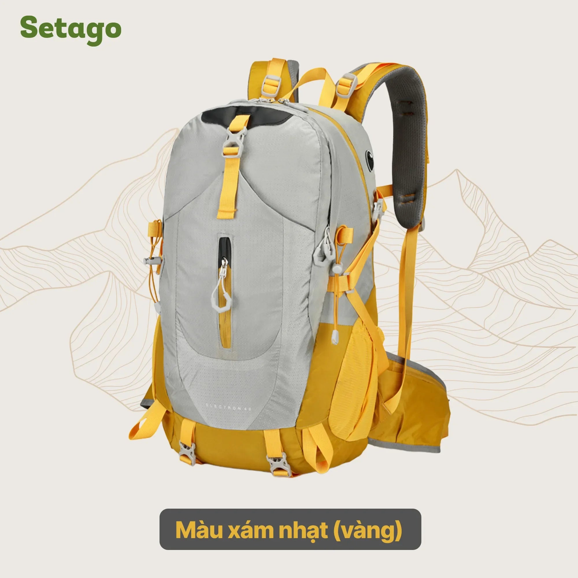 balo-da-ngoai-electron-40-mau-xam-nhat-vang - Setago Travel & Outdoor