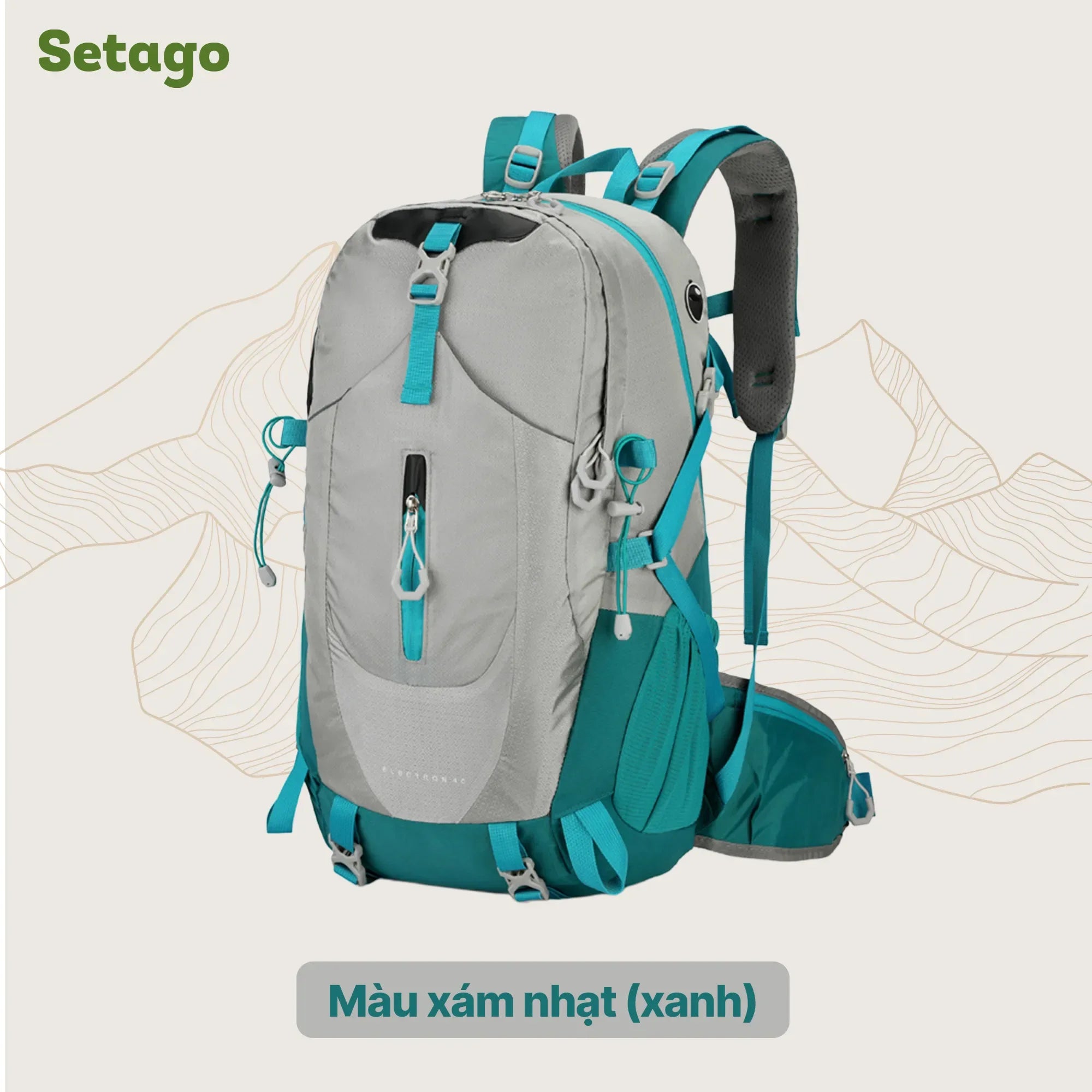 balo-da-ngoai-electron-40-mau-xam-nhat-xanh - Setago Travel & Outdoor