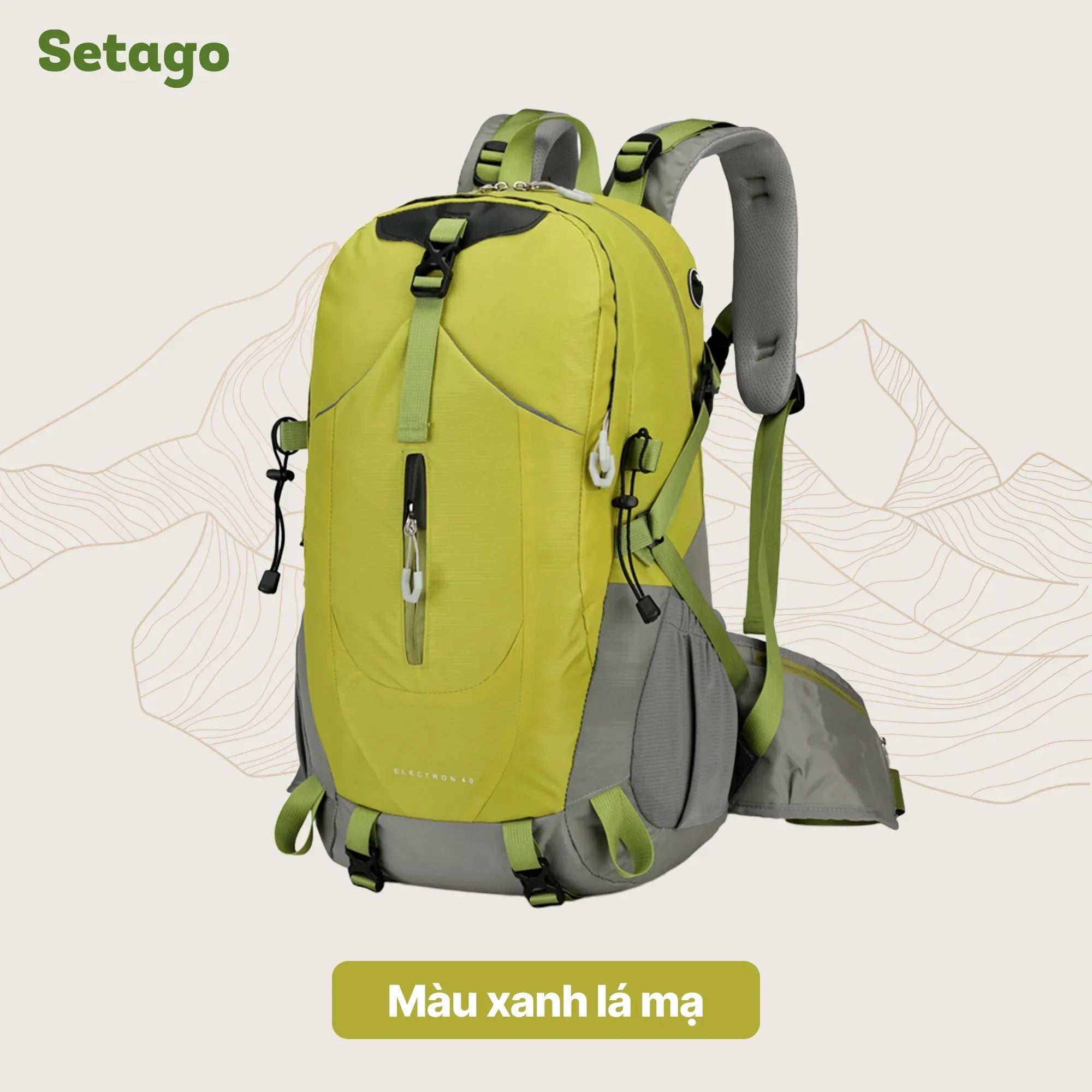 balo-da-ngoai-electron-40-mau-xanh-la-ma - Setago Travel & Outdoor