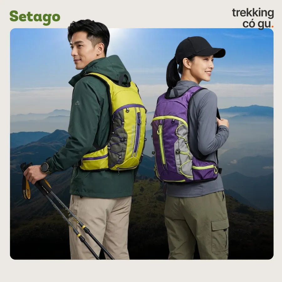 Balo chạy trail Loki 15L siêu nhẹ gấp gọn