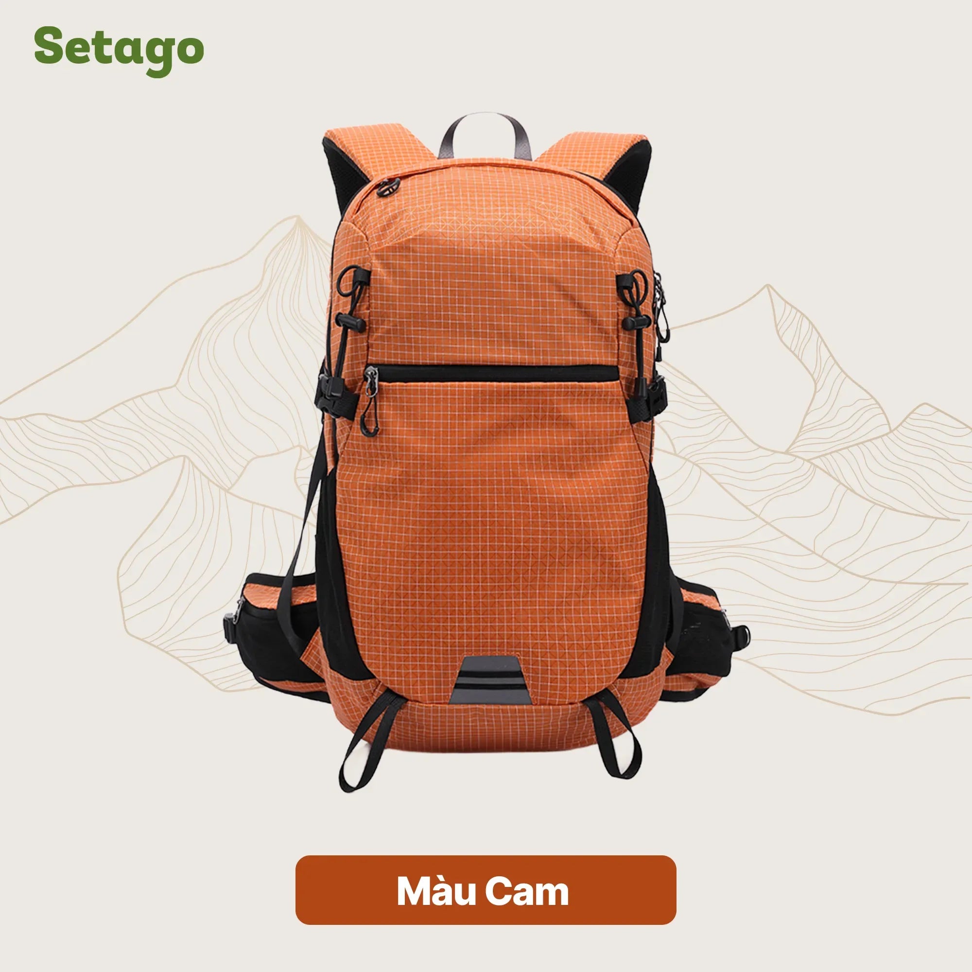 balo-outsider-35l-mau-cam-thoi-trang - Setago Travel & Outdoor