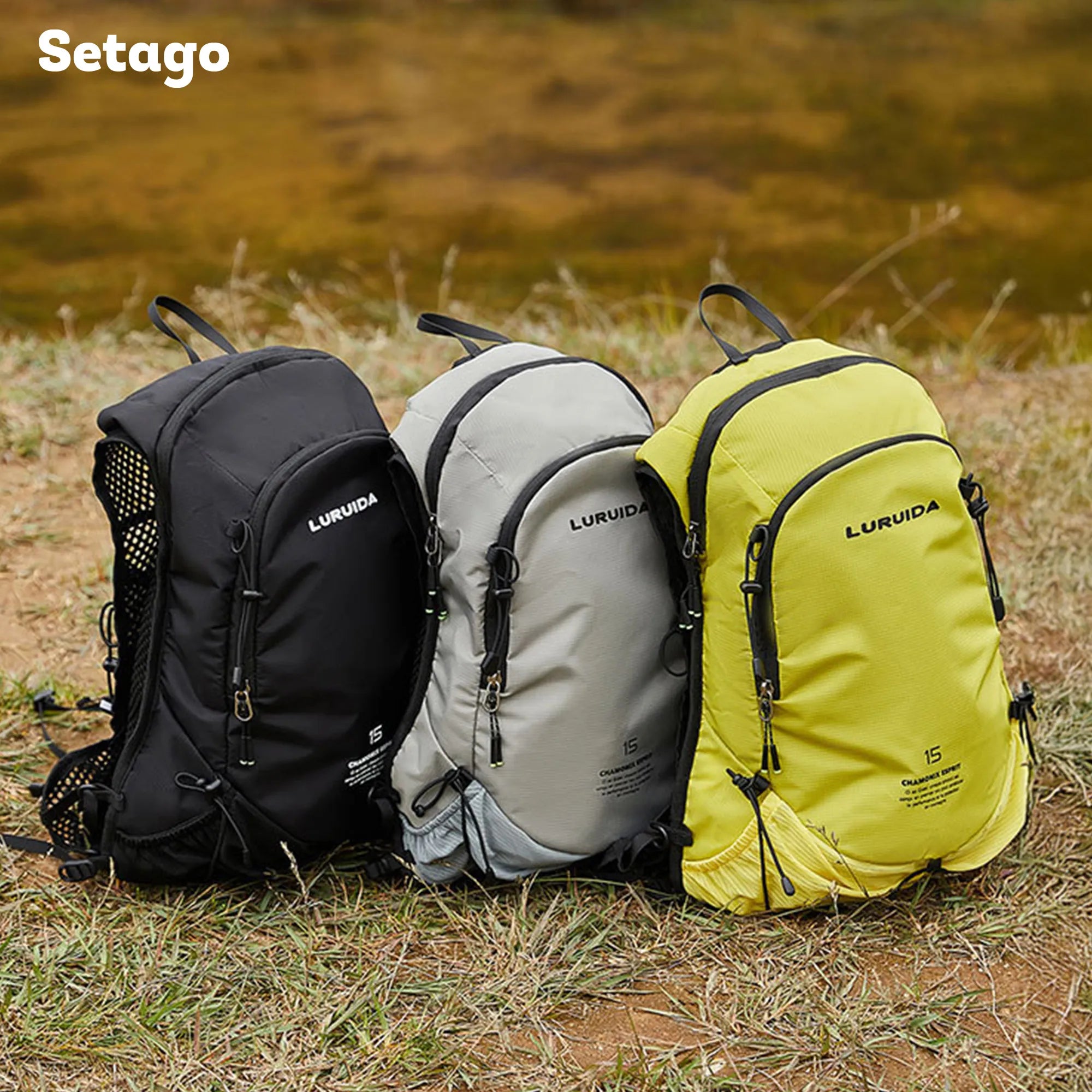 cac-mau-balo-dang-vest-luruida-outdoor - Setago Travel & Outdoor