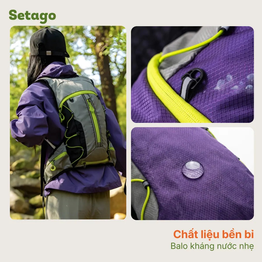 Balo chạy trail Loki 15L siêu nhẹ gấp gọn