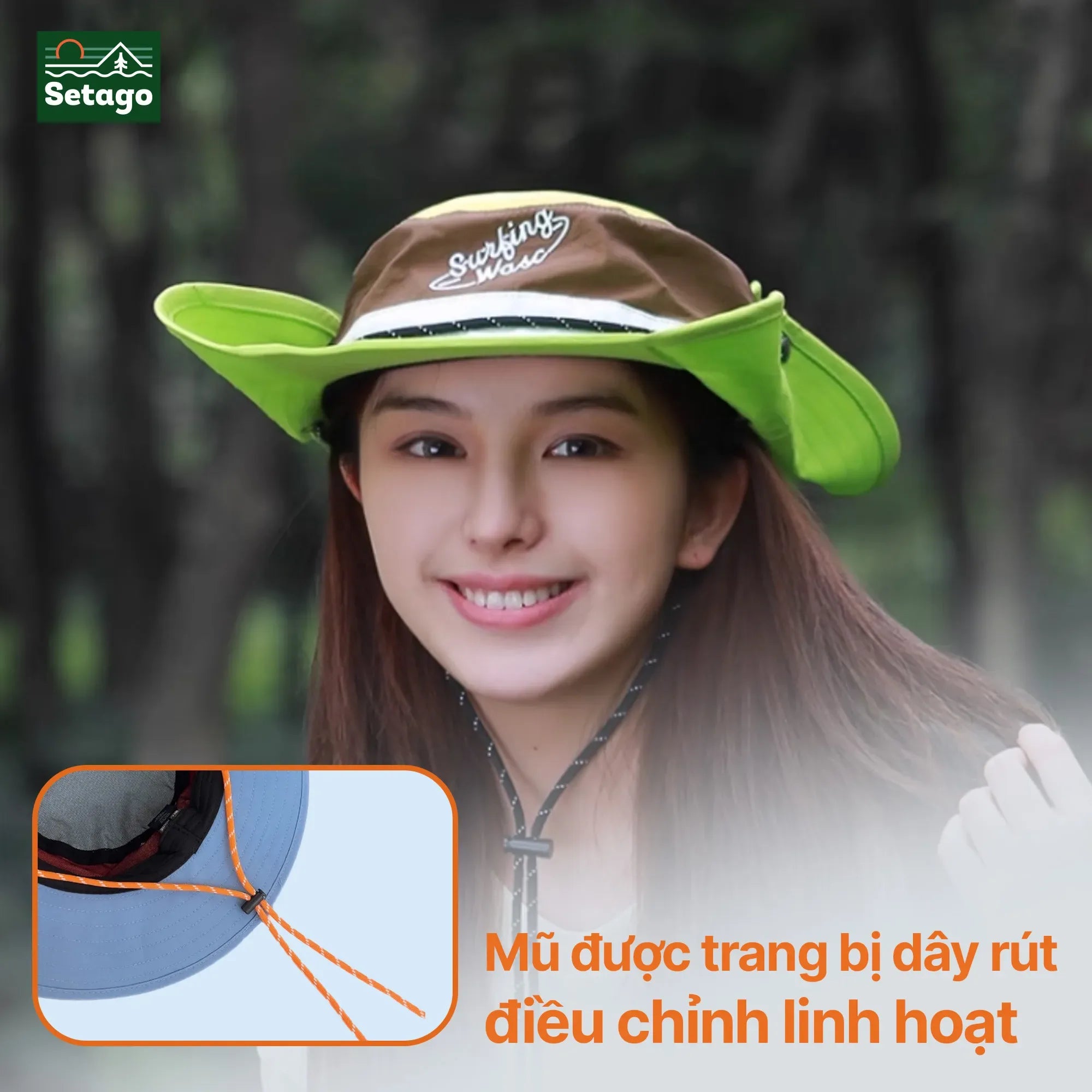 chi-tiet-day-rut-dieu-chinh-mu-sunny - Setago Travel & Outdoor