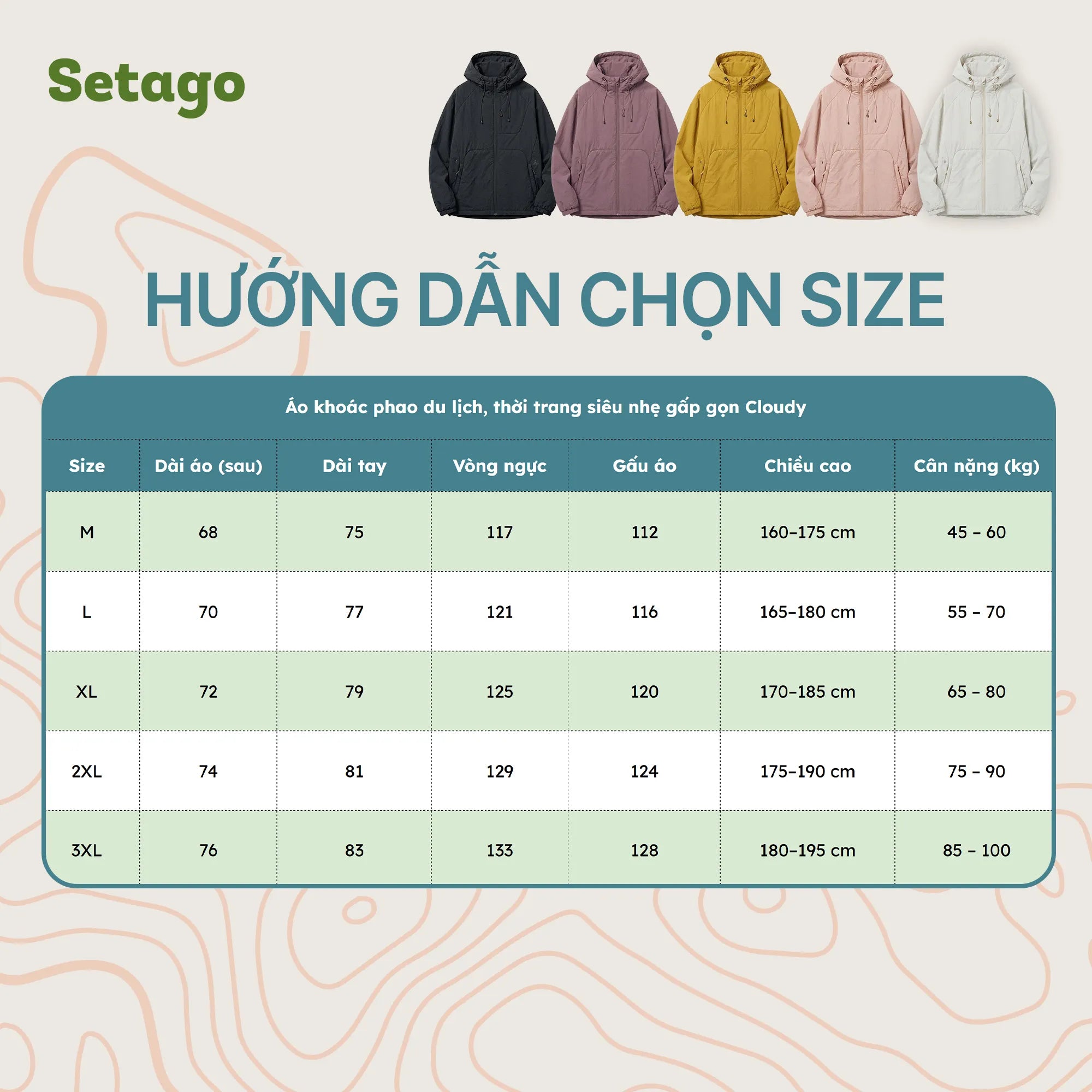 cloudy - Setago Travel & Outdoor
