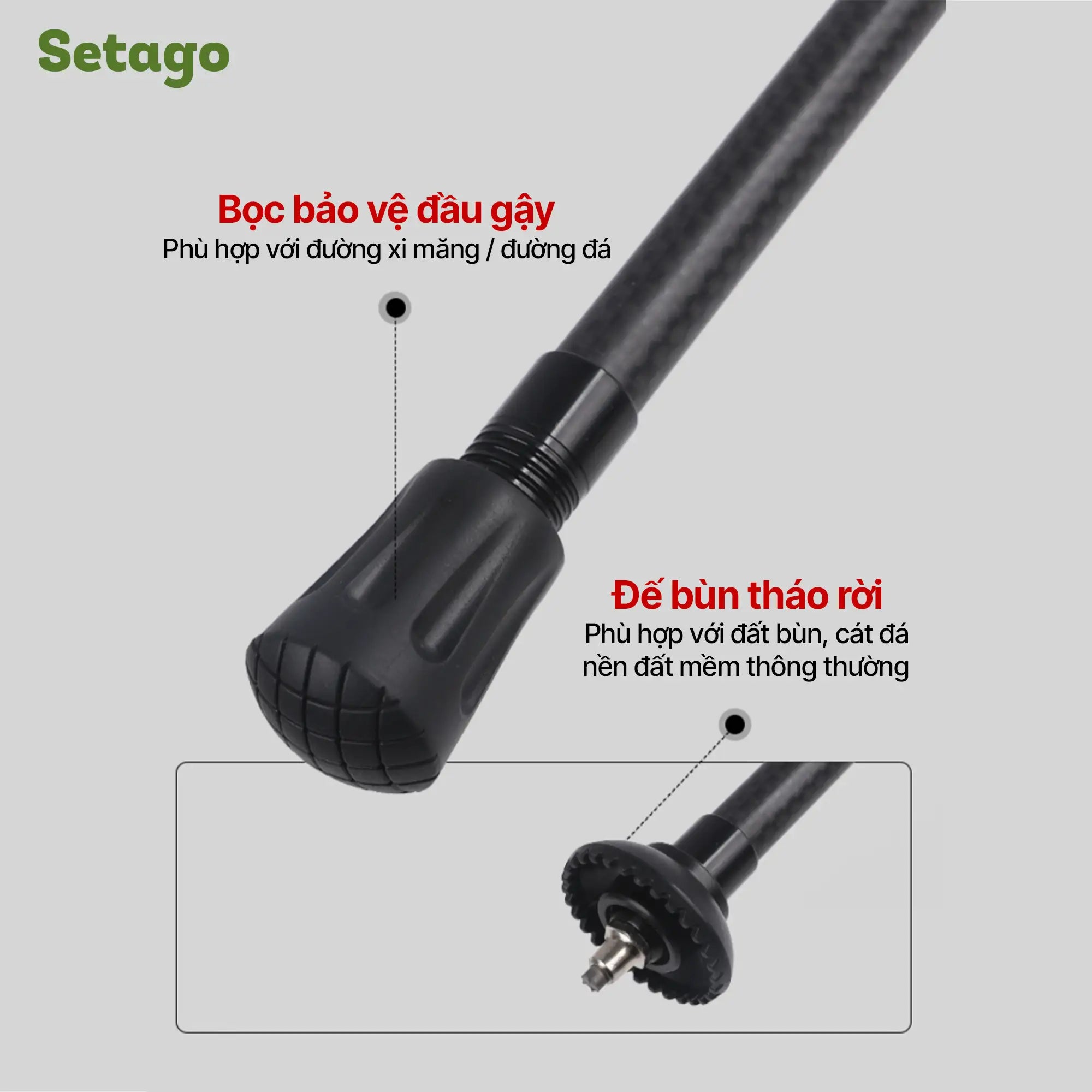 dau-gay-thep-tungsten-va-de-bun-thao-roi - Setago Travel & Outdoor