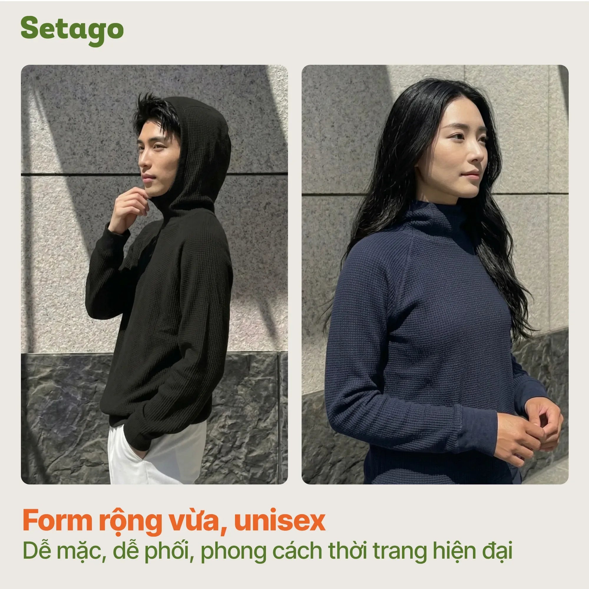 form-ao-hoodie-unisex-hien-dai-setago - Setago Travel & Outdoor