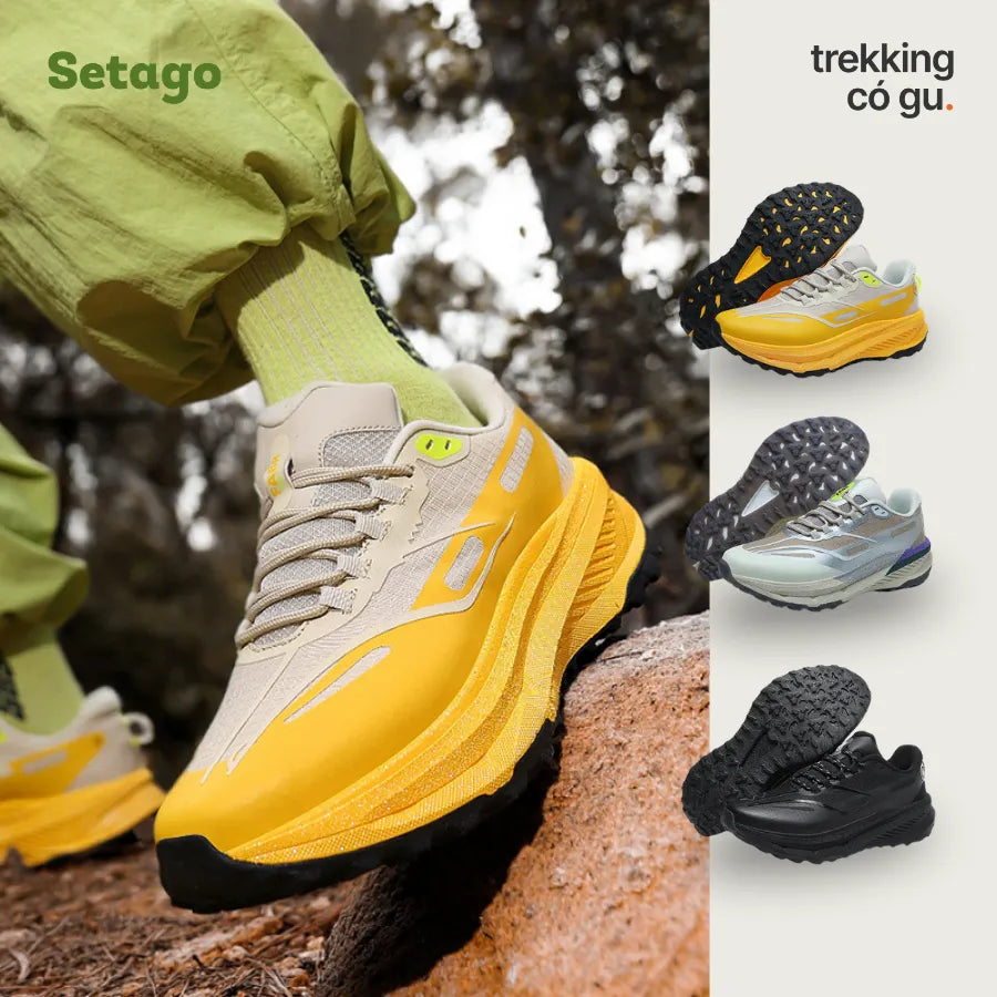 Giày Mamba Setago chạy trail bám đường siêu êm