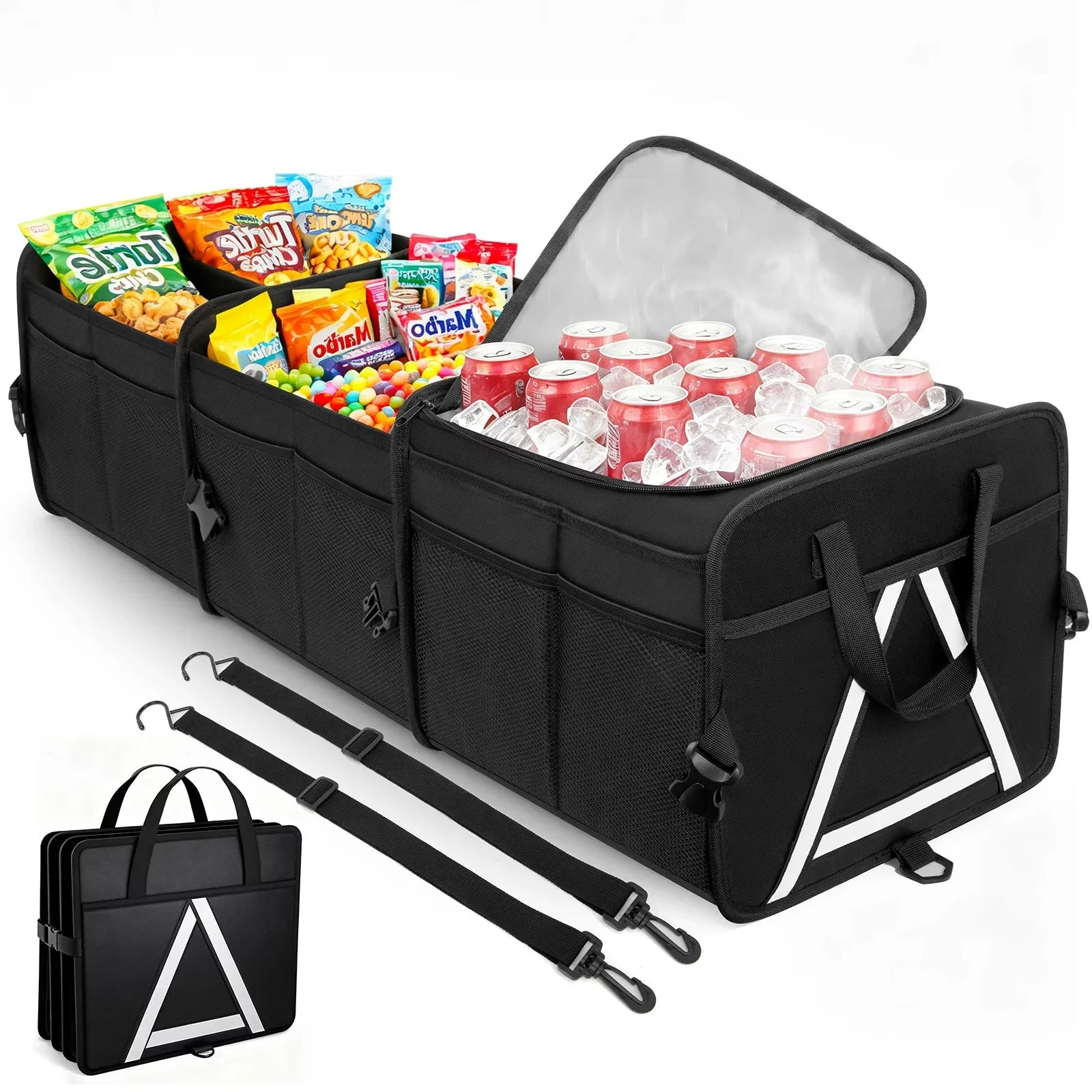 Xetagon™ ChillFold 3-Zone Insulated Trunk Organizer