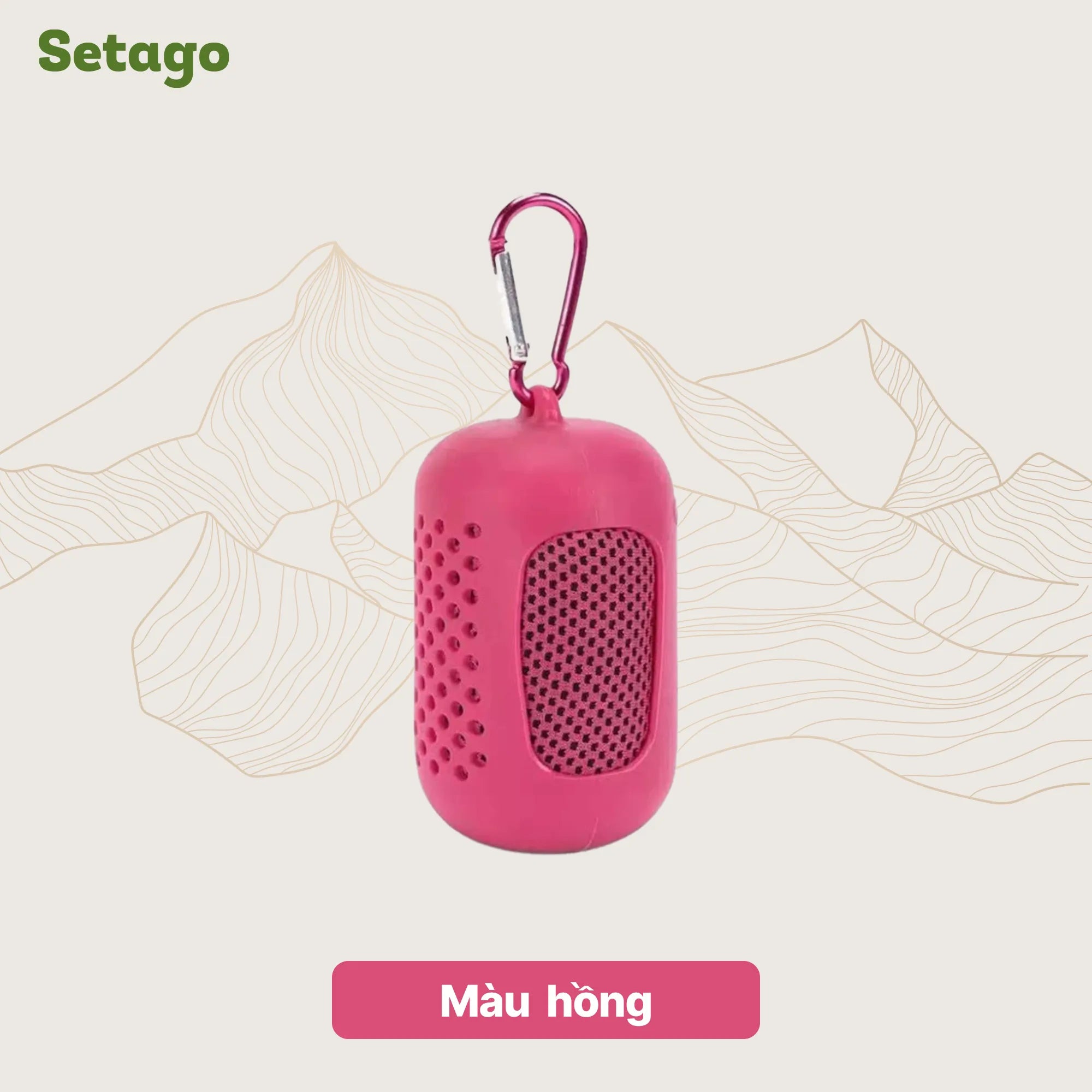 Khăn làm mát Icy Setago giải nhiệt tức thì