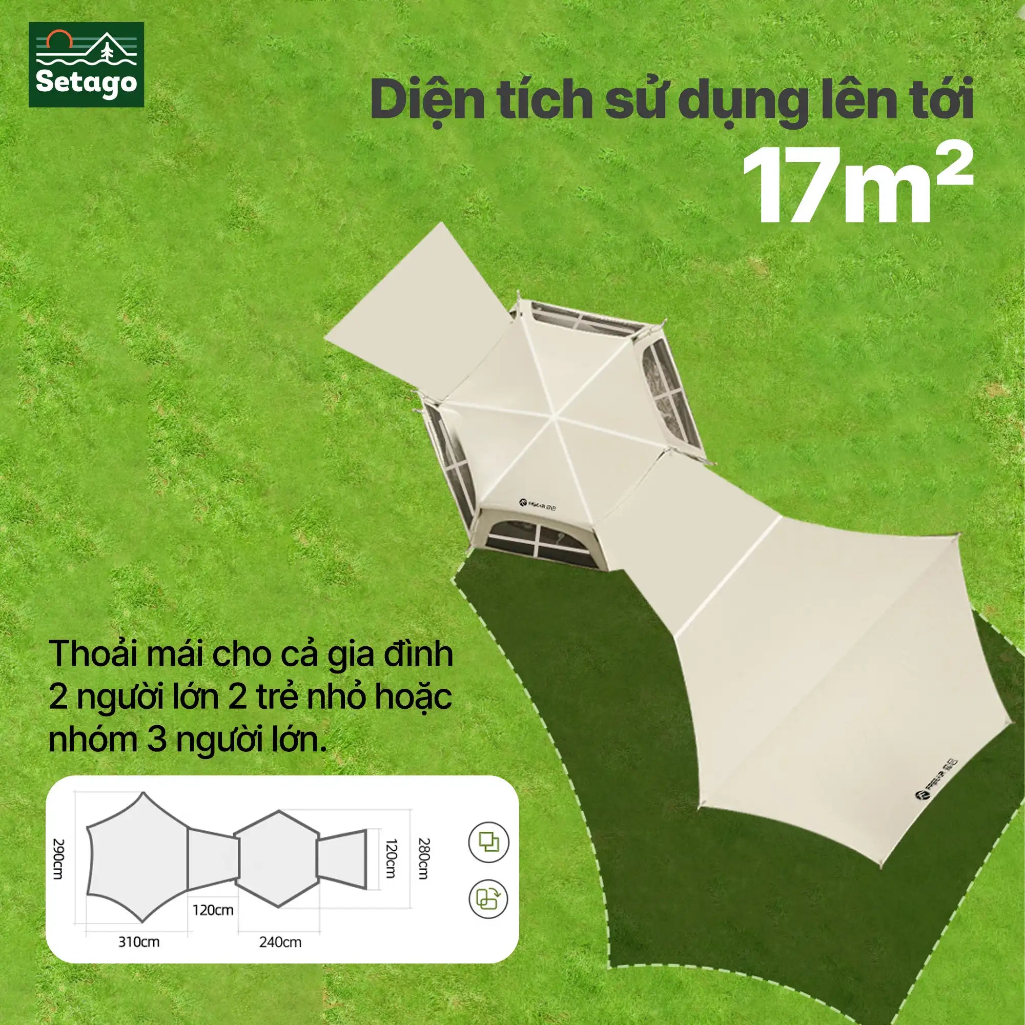 kich-thuoc-dien-tich-su-dung-leu-nomora - Setago Travel & Outdoor