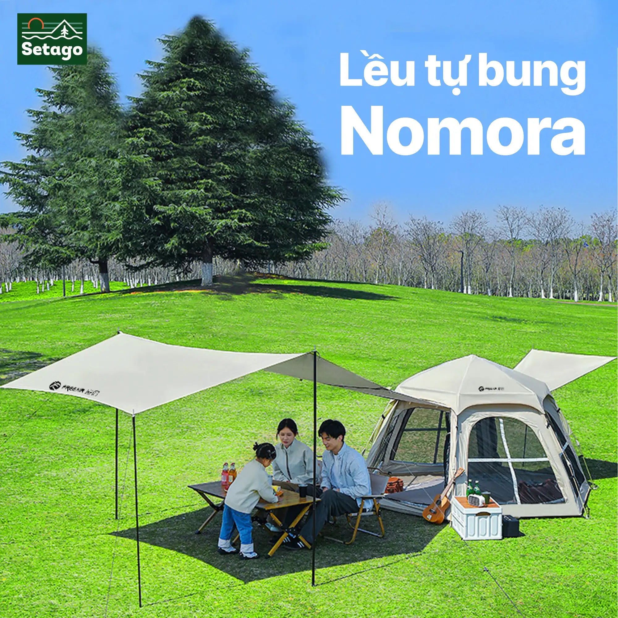 leu-tu-bung-nomora-cam-trai-gia-dinh - Setago Travel & Outdoor