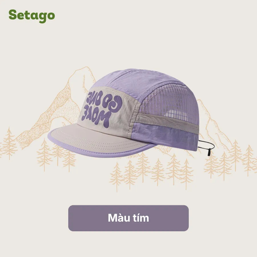 Mũ lưỡi trai Go One More vành ngắn siêu nhẹ