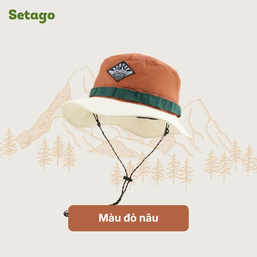 Mũ bucket Solar Setago gấp gọn siêu nhẹ