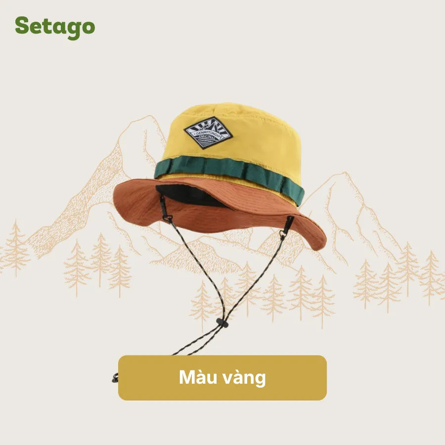 Mũ bucket Solar Setago gấp gọn siêu nhẹ