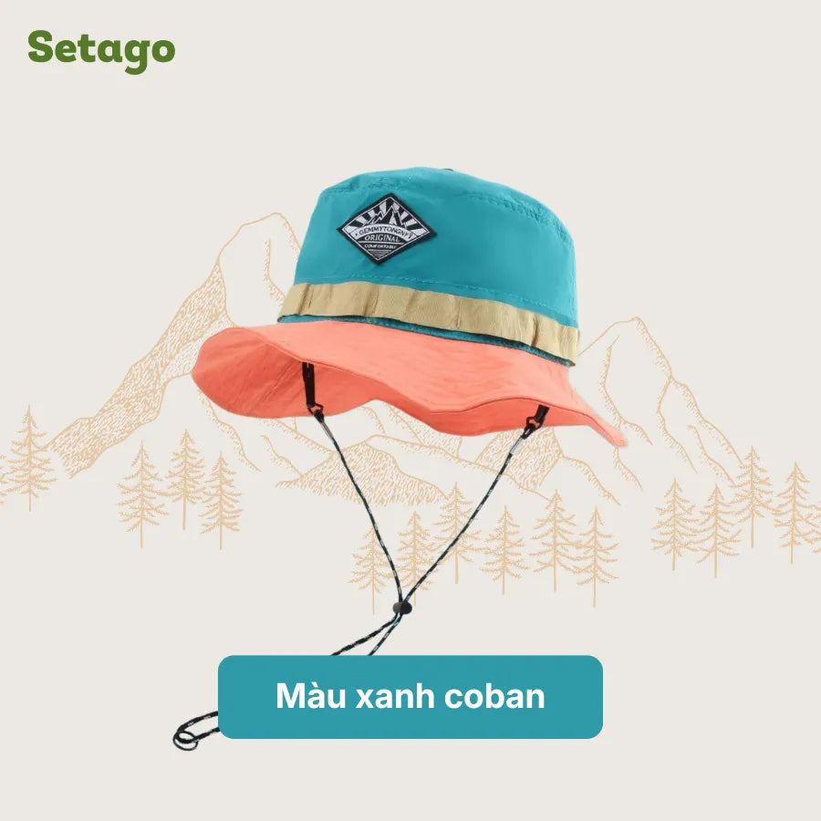 Mũ bucket Solar Setago gấp gọn siêu nhẹ