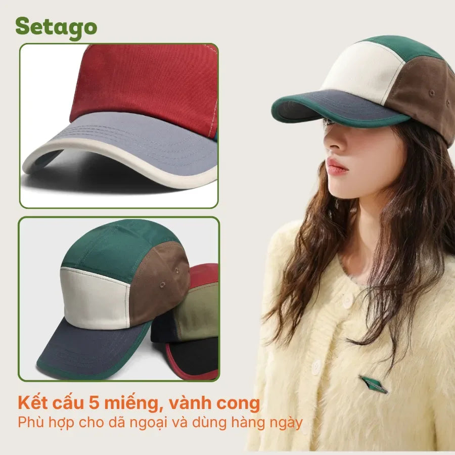 mu-cap-tyro-vanh-cong-thoi-trang-outdoor - Setago Travel & Outdoor