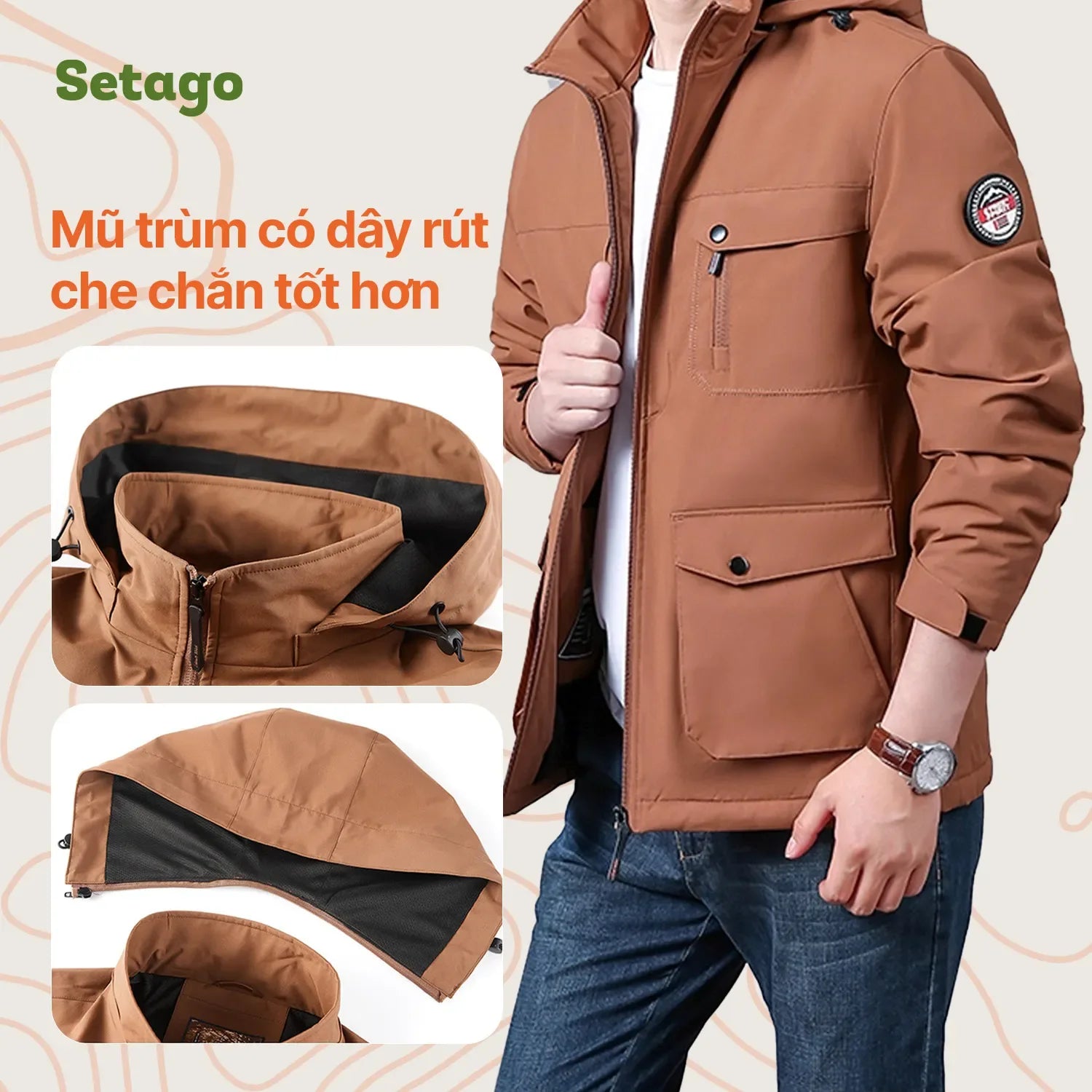 mu-trum-thao-roi-ao-khoac-da-ngoai-thorin - Setago Travel & Outdoor