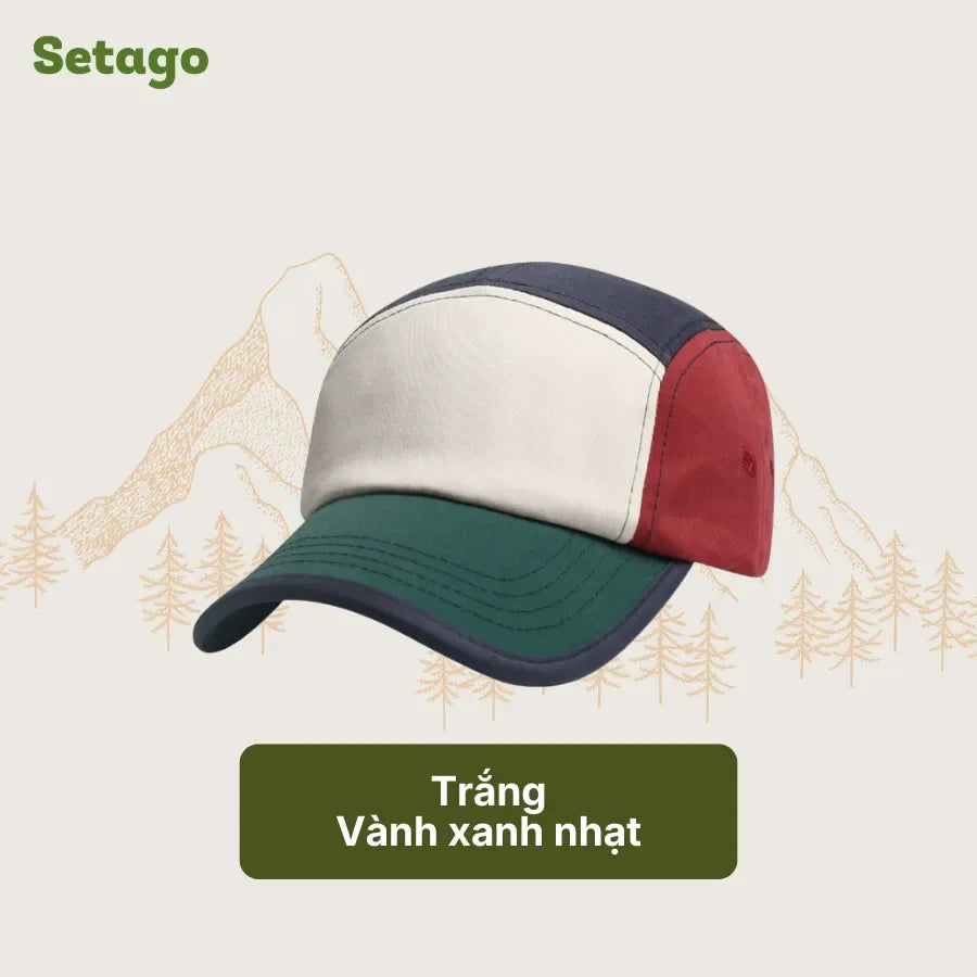 mu-tyro-mau-trang-vanh-xanh-nhat - Setago Travel & Outdoor