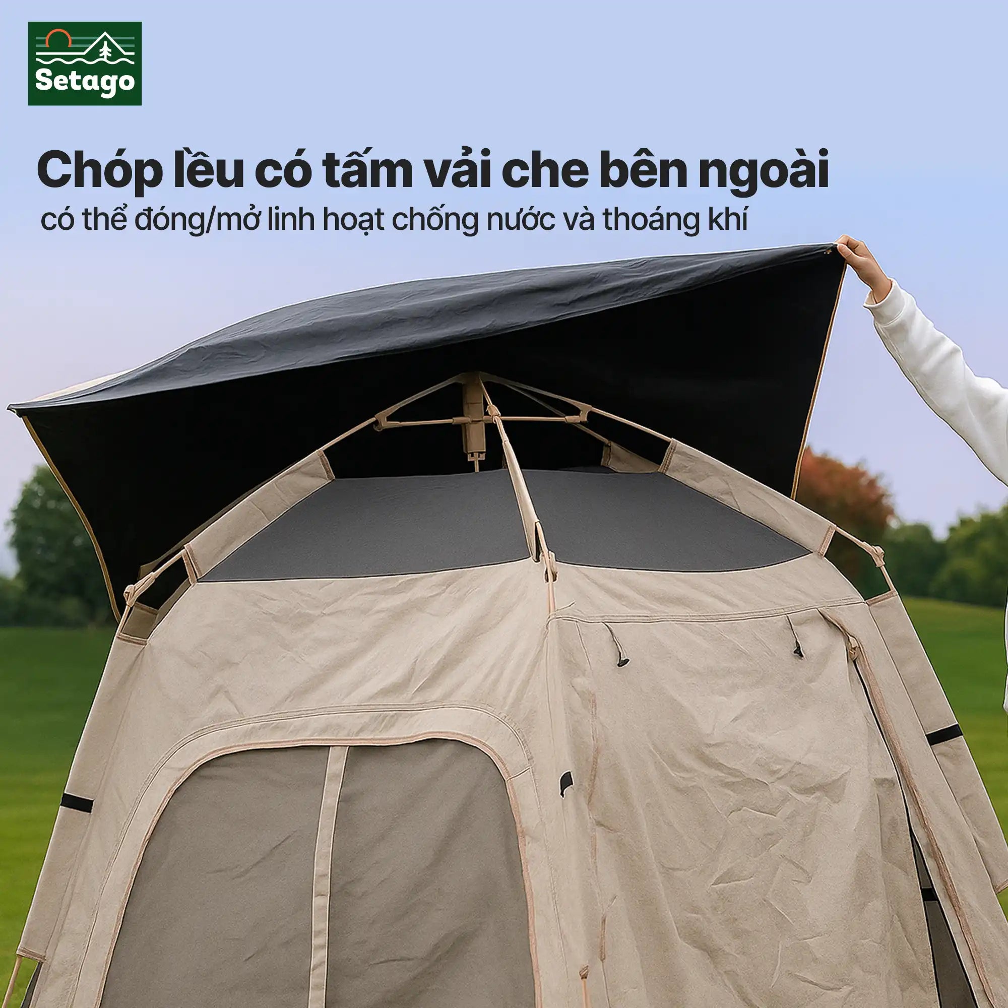 tam-vai-che-nop-leu-chong-nuoc-thoang-khi - Setago Travel & Outdoor