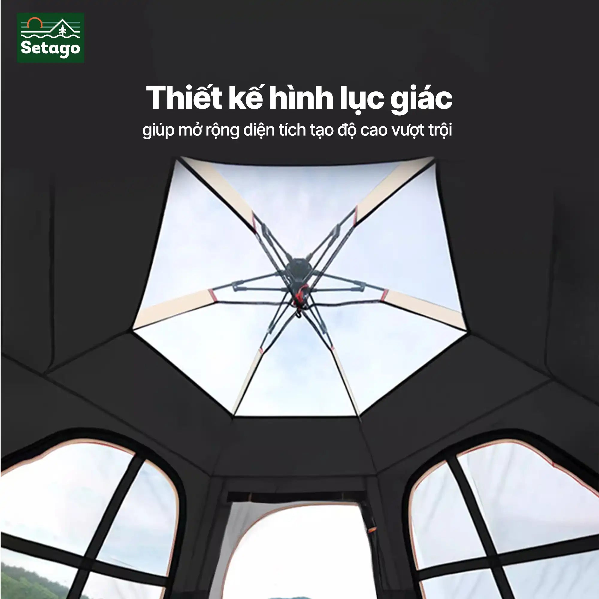 thiet-ke-hinh-luc-giac-leu-nomora-thoang-dang - Setago Travel & Outdoor