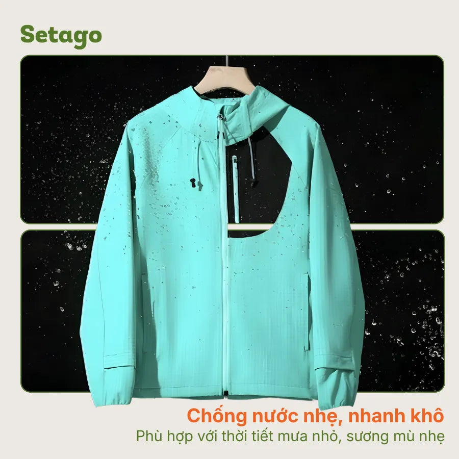 Áo khoác Sven Waffle mỏng nhẹ chống nắng