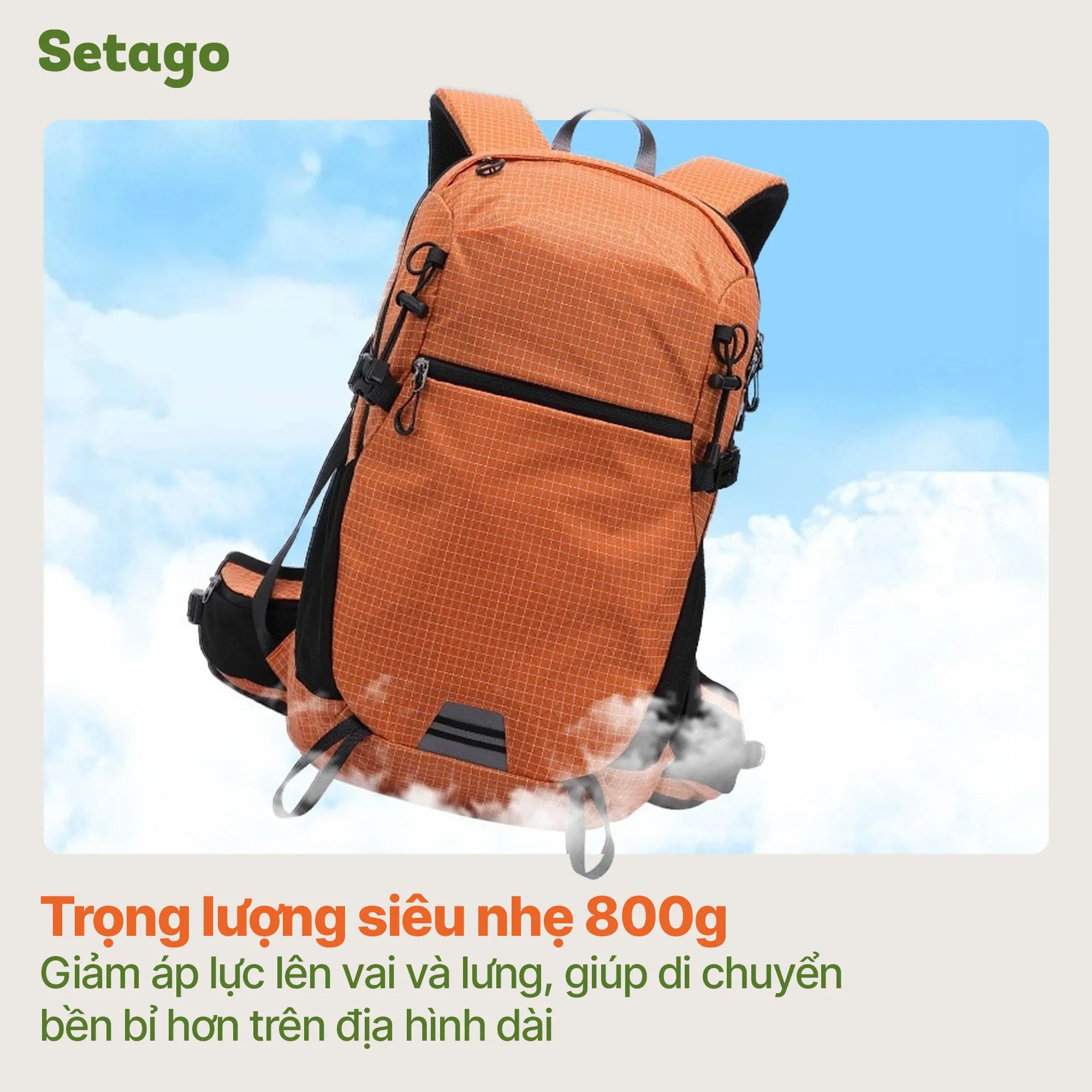 trong-luong-sieu-nhe-balo-outsider-800g - Setago Travel & Outdoor