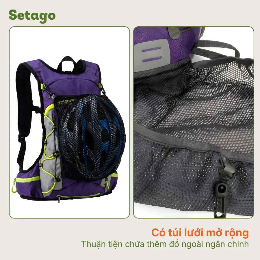 Balo chạy trail Loki 15L siêu nhẹ gấp gọn