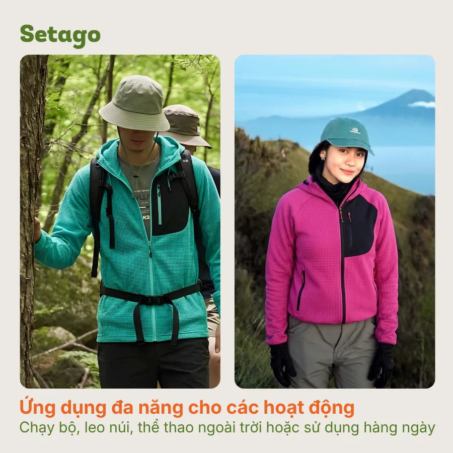 Áo khoác Sven Waffle mỏng nhẹ chống nắng